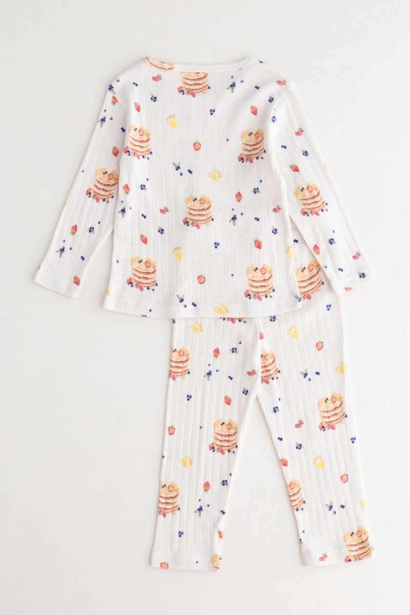 Mini Pointelle Pancake Club Pyjamas