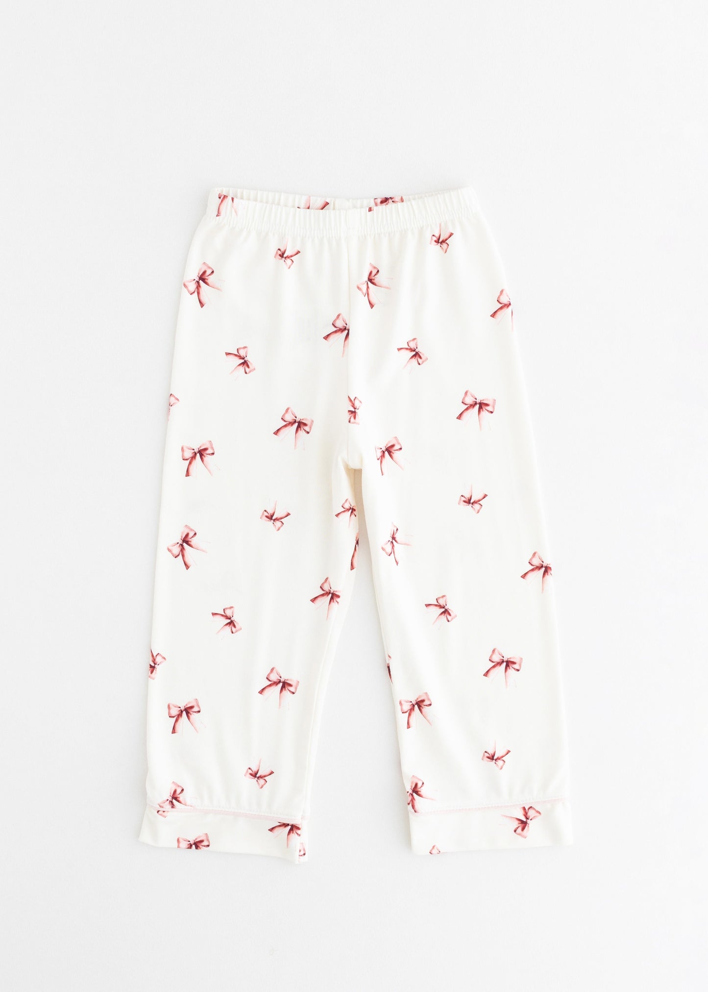 Mini Cozy Rosy Ribbon Pyjamas
