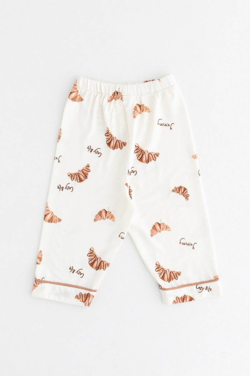 Mini COZY Croissant Club Pyjamas - Cozy Crew Club