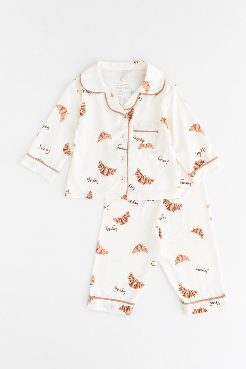 Mini COZY Croissant Club Pyjamas - Cozy Crew Club