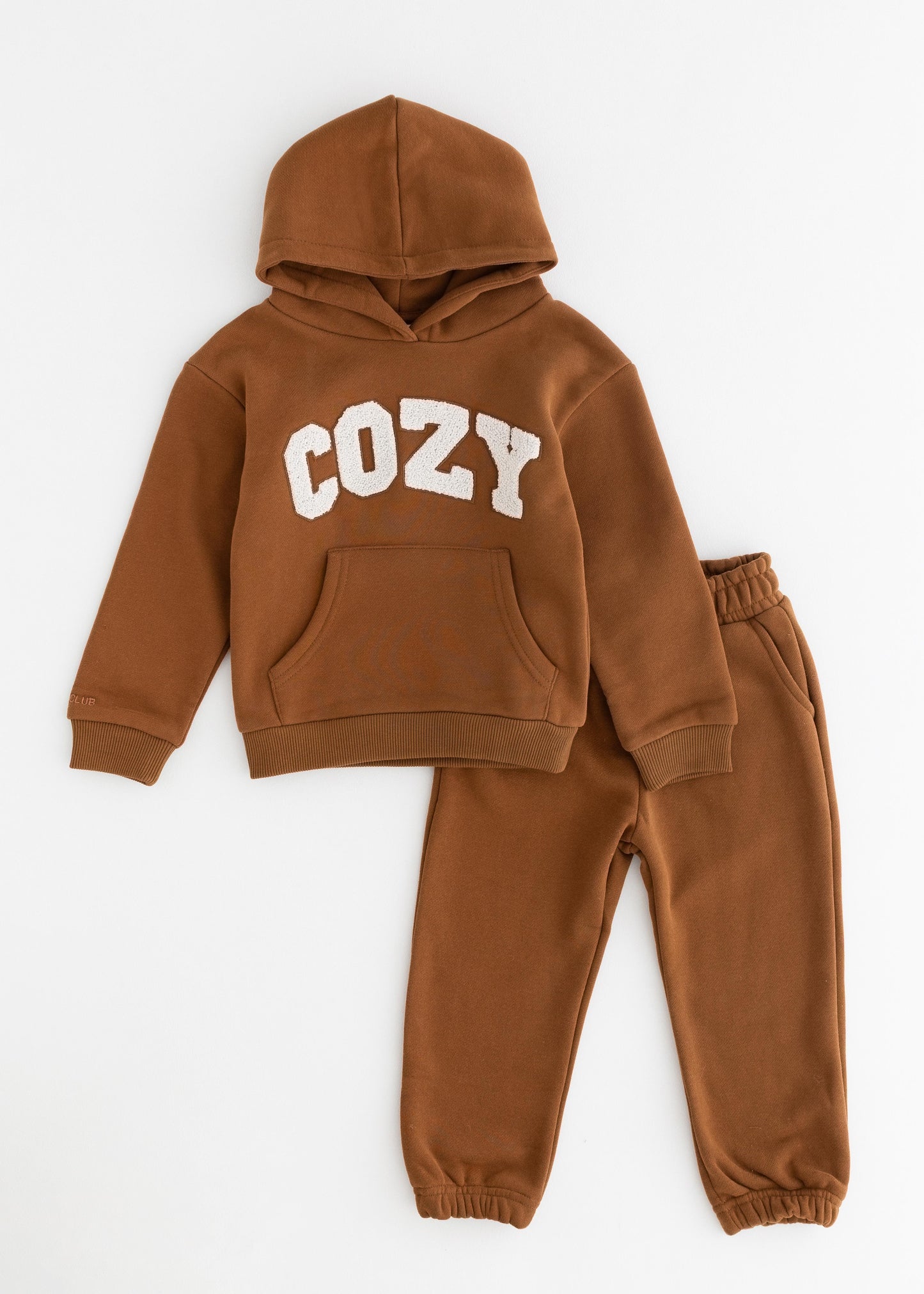 Cozy Mini Tracksuit in Brown
