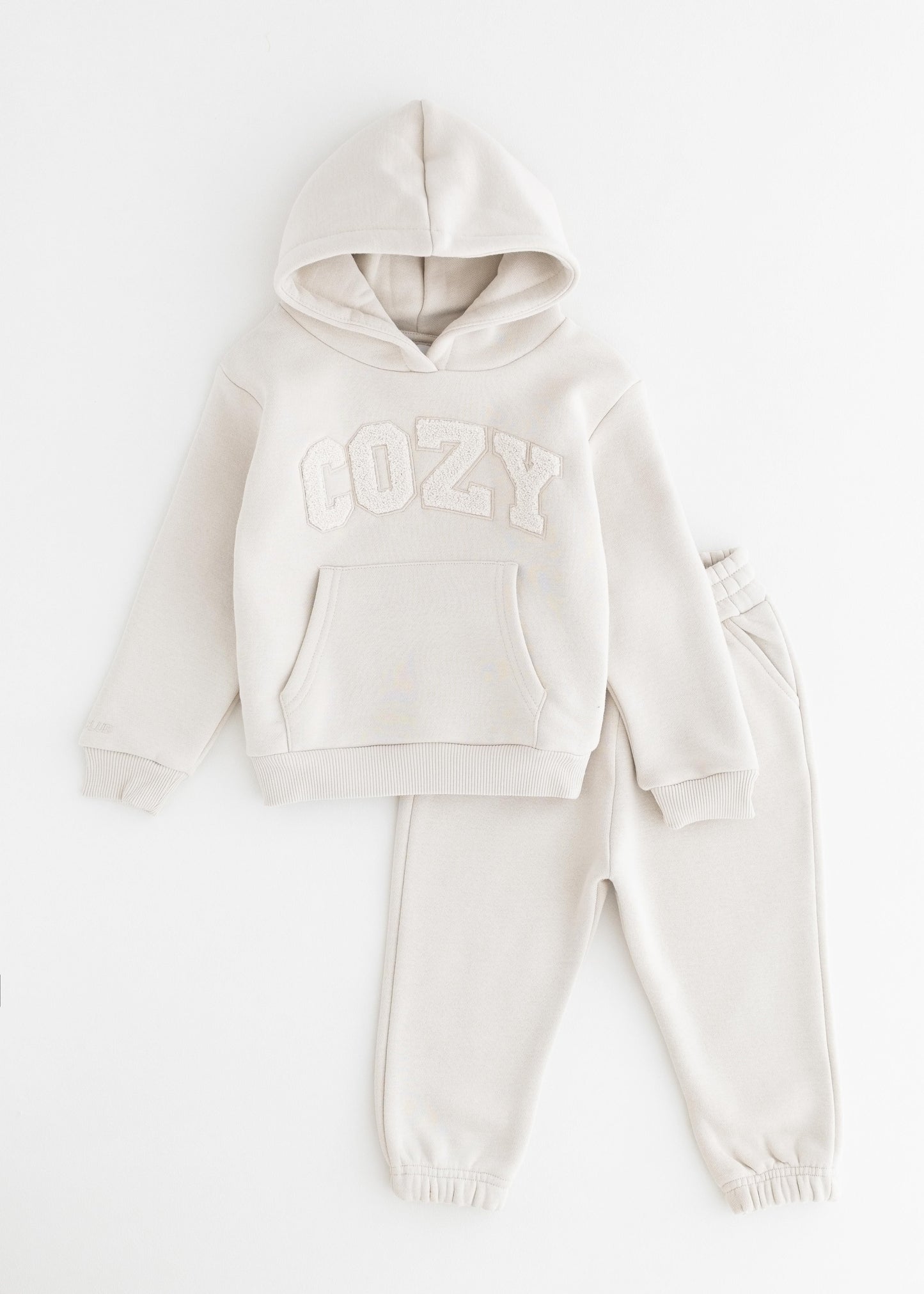 Cozy Mini Tracksuit in Beige