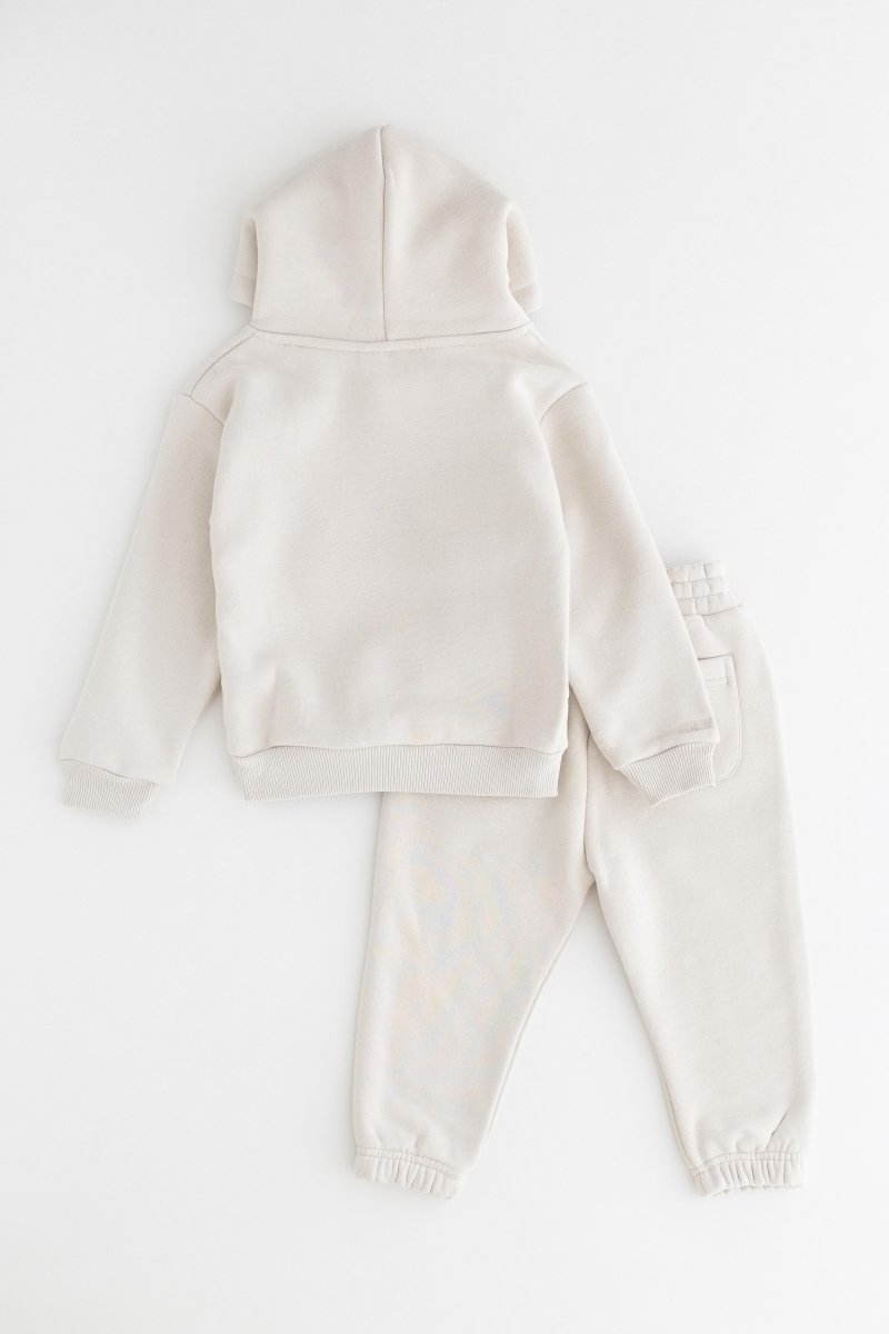COZY Mini Tracksuit Stone Set - Cozy Crew Club