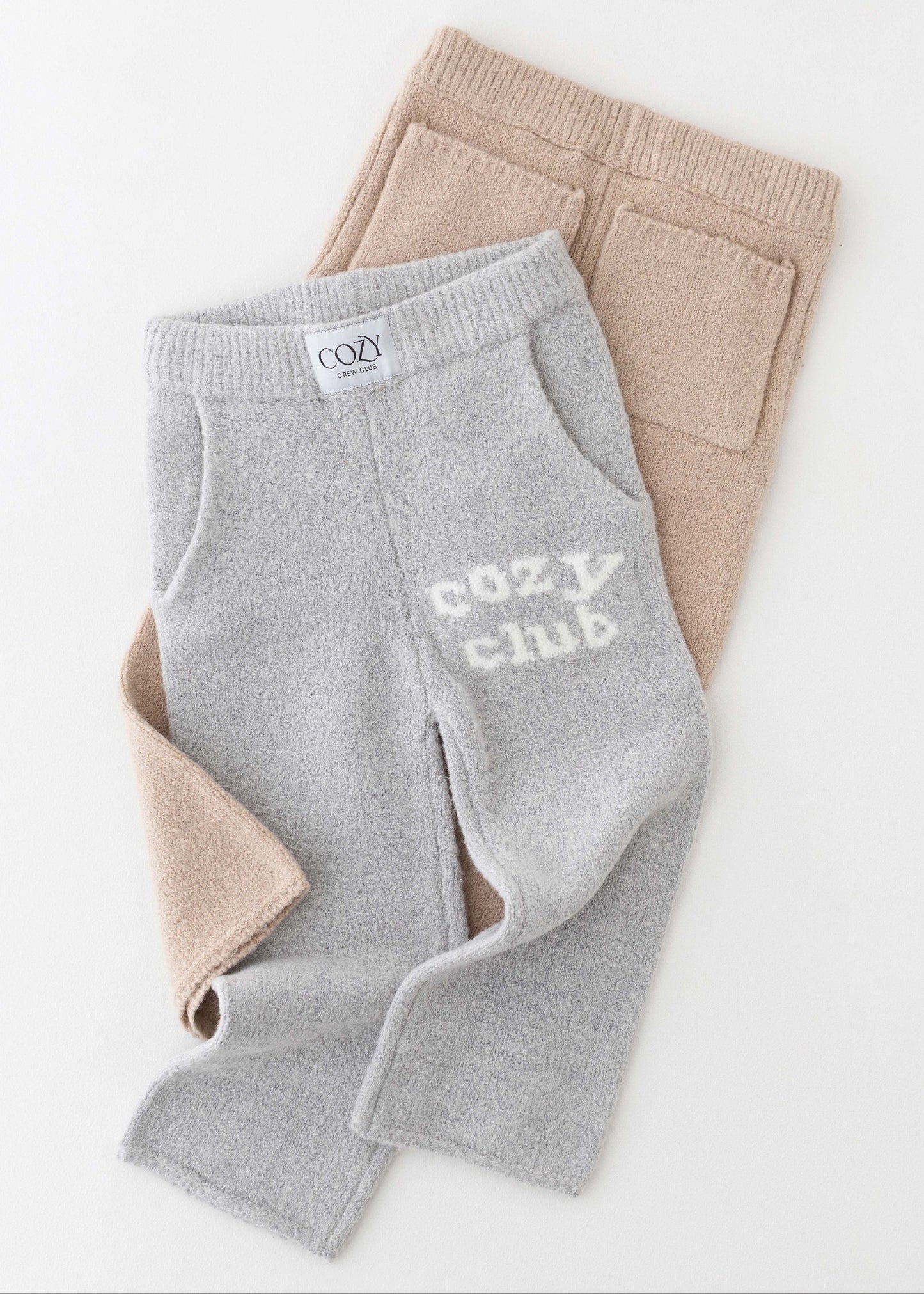 The Cozy Cub Knit Set in Brown