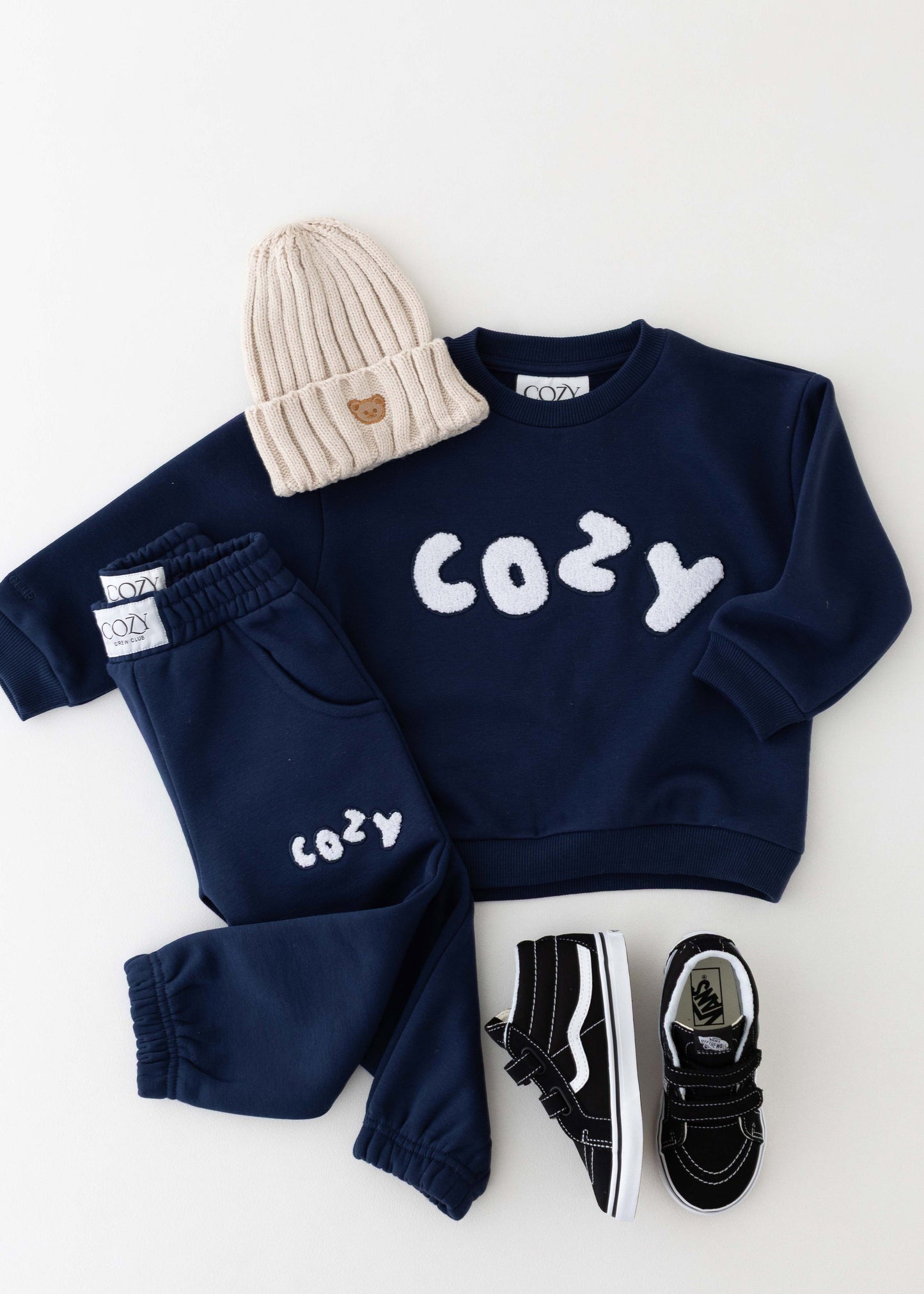 The Cozy Little Lounger Tracksuit in Blue