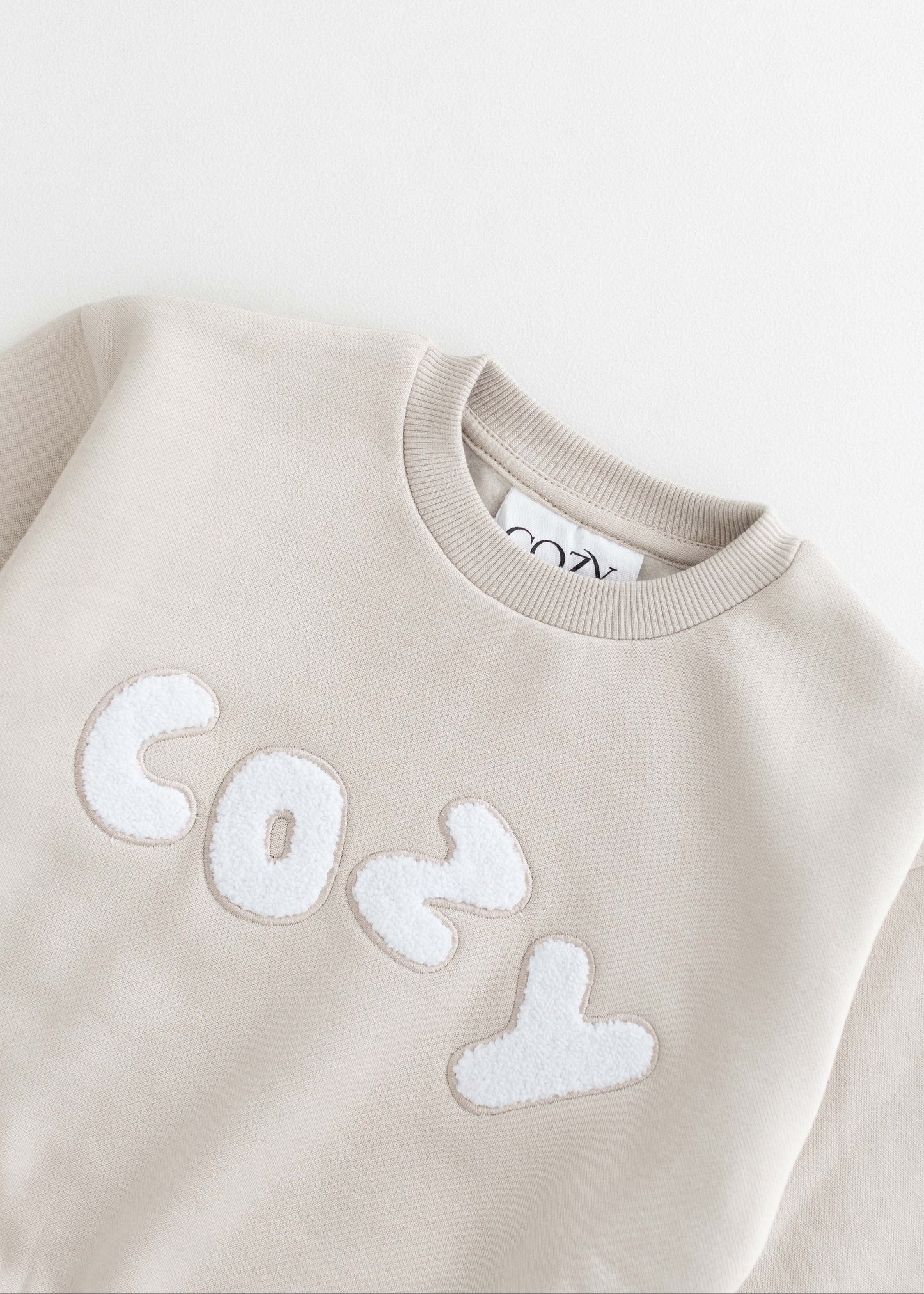 The Cozy Little Lounger Tracksuit in Beige