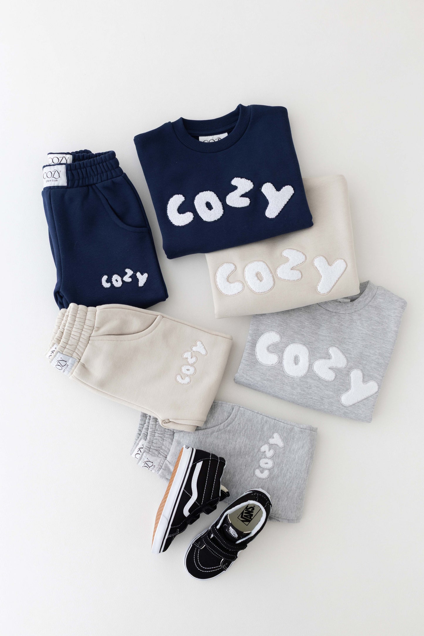 The Cozy Little Lounger Tracksuit in Blue