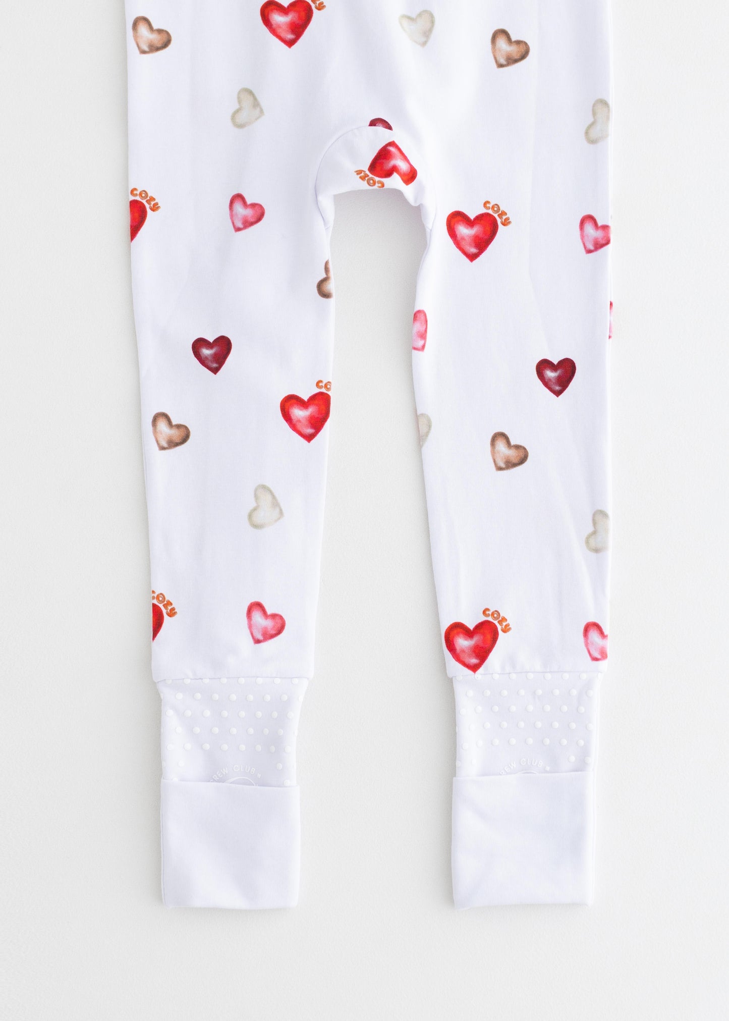 Cozy in Love Cotton Zip Sleepsuit One Piece
