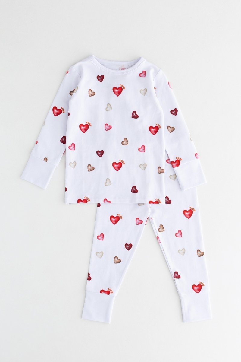 COZY In Love Cotton Two-Piece Set Long Sleeve Pyjamas - Cozy Crew Club