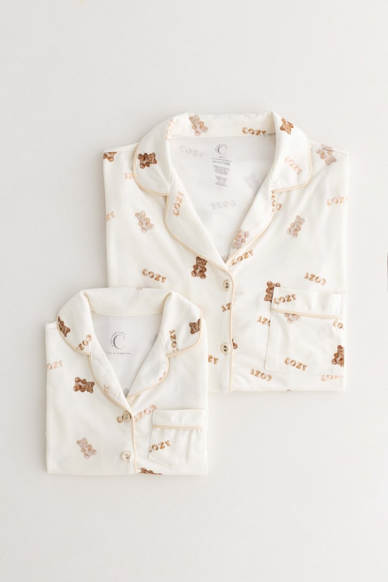 Mini COZY Gummy Bear Pyjamas Set - Cozy Crew Club