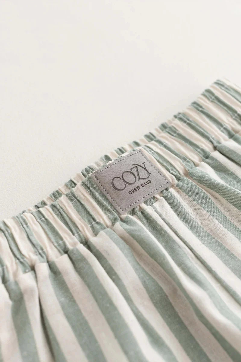 Cozy Crew Club Stripe Pants (Sage) Cozy Crew Club Pants mora-uk.myshopify.com cozy-crew-club-stripe-pants-sage   All Products, aw25, BFCM-NEW20, CHILDSPLAY, navy, nonpersonalised, TOPS, ultracozy, whatnot, wholesale, wholesale-int  Cozy Crew Club Stripe Pants (Sage) Cozy Crew Club Pants mora-uk.myshopify.com cozy-crew-club-stripe-pants-sage   All Products, aw25, BFCM-NEW20, CHILDSPLAY, navy, nonpersonalised, TOPS, ultracozy, whatnot, wholesale, wholesale-int