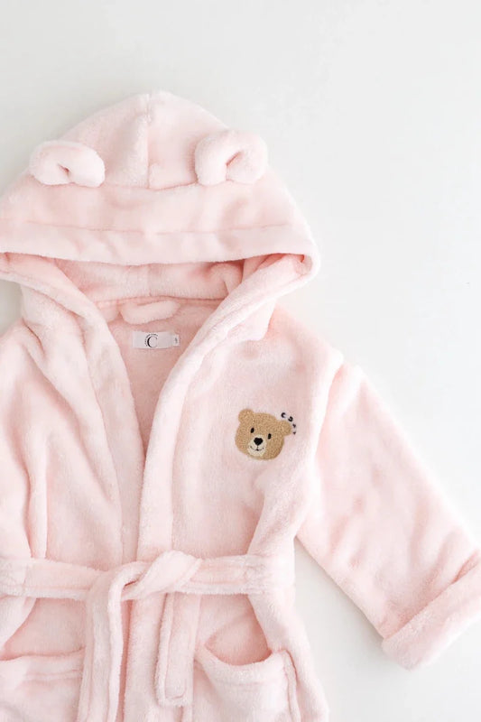 COZY Bear Hooded Dressing Gown Bear Ears - Pink Cozy Crew Club Dressing Gown mora-uk.myshopify.com cozy-bear-hooded-dressing-gown-bear-ears-pink   baby, bath, bathrobe, bear, dressing gown, hooded, new in, personalise, soft, zero  COZY Bear Hooded Dressing Gown Bear Ears - Pink Cozy Crew Club Dressing Gown mora-uk.myshopify.com cozy-bear-hooded-dressing-gown-bear-ears-pink   baby, bath, bathrobe, bear, dressing gown, hooded, new in, personalise, soft, zero