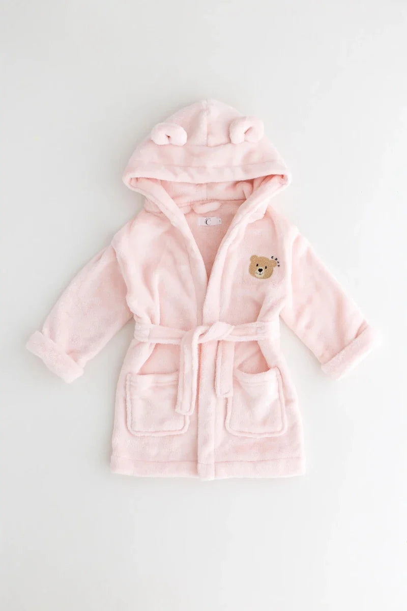 COZY Bear Hooded Dressing Gown Bear Ears - Pink Cozy Crew Club Dressing Gown mora-uk.myshopify.com cozy-bear-hooded-dressing-gown-bear-ears-pink   baby, bath, bathrobe, bear, dressing gown, hooded, new in, personalise, soft, zero  COZY Bear Hooded Dressing Gown Bear Ears - Pink Cozy Crew Club Dressing Gown mora-uk.myshopify.com cozy-bear-hooded-dressing-gown-bear-ears-pink   baby, bath, bathrobe, bear, dressing gown, hooded, new in, personalise, soft, zero