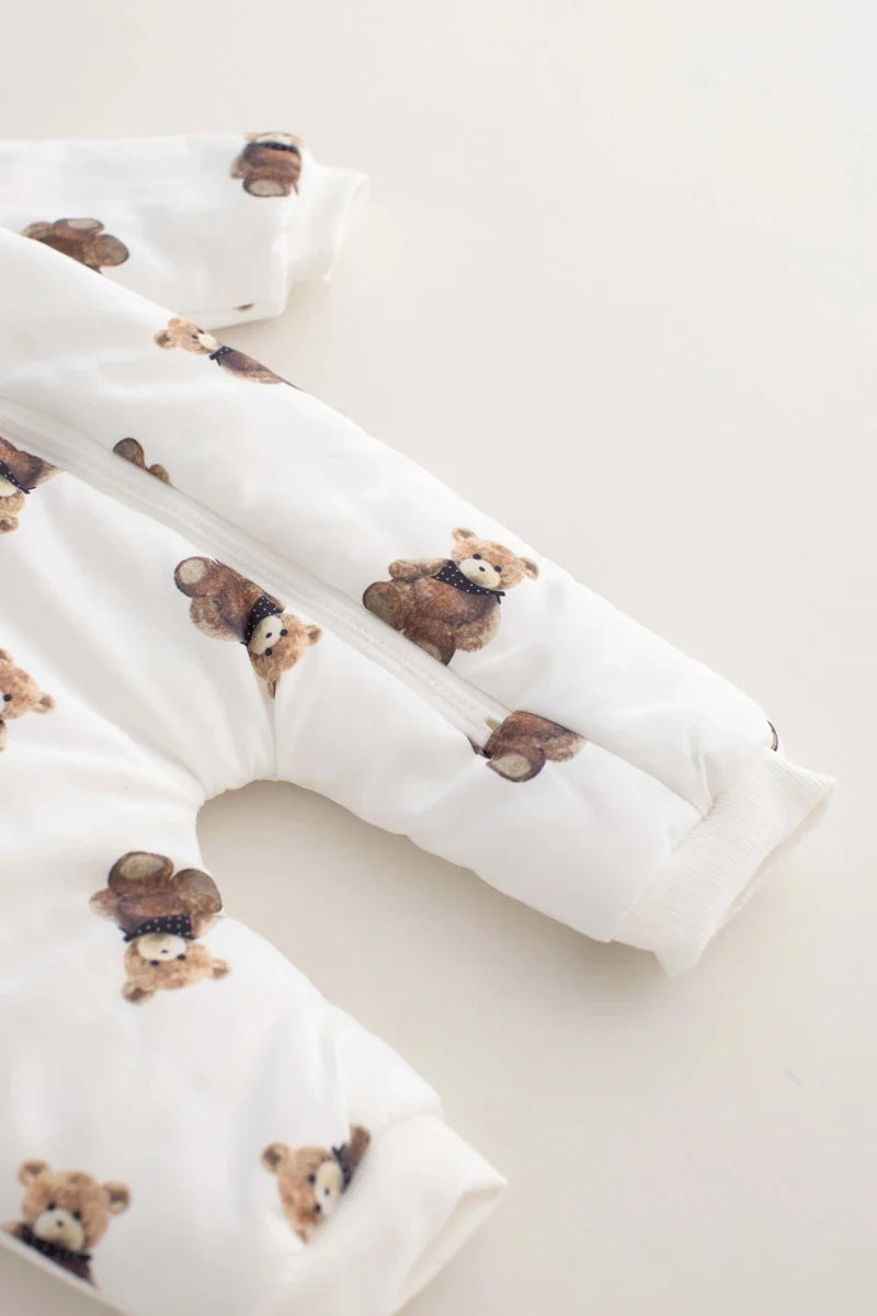 The Bear Puffer Suit with Hood - Cozy Crew Club