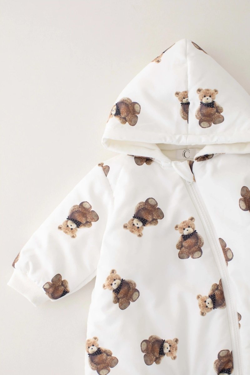 The Bear Puffer Suit with Hood - Cozy Crew Club
