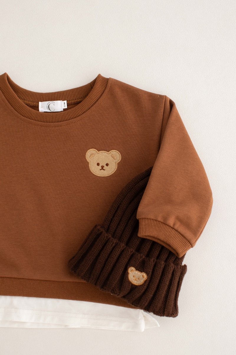 The Bear Colour Tracksuit 100% Cotton - Cozy Crew Club