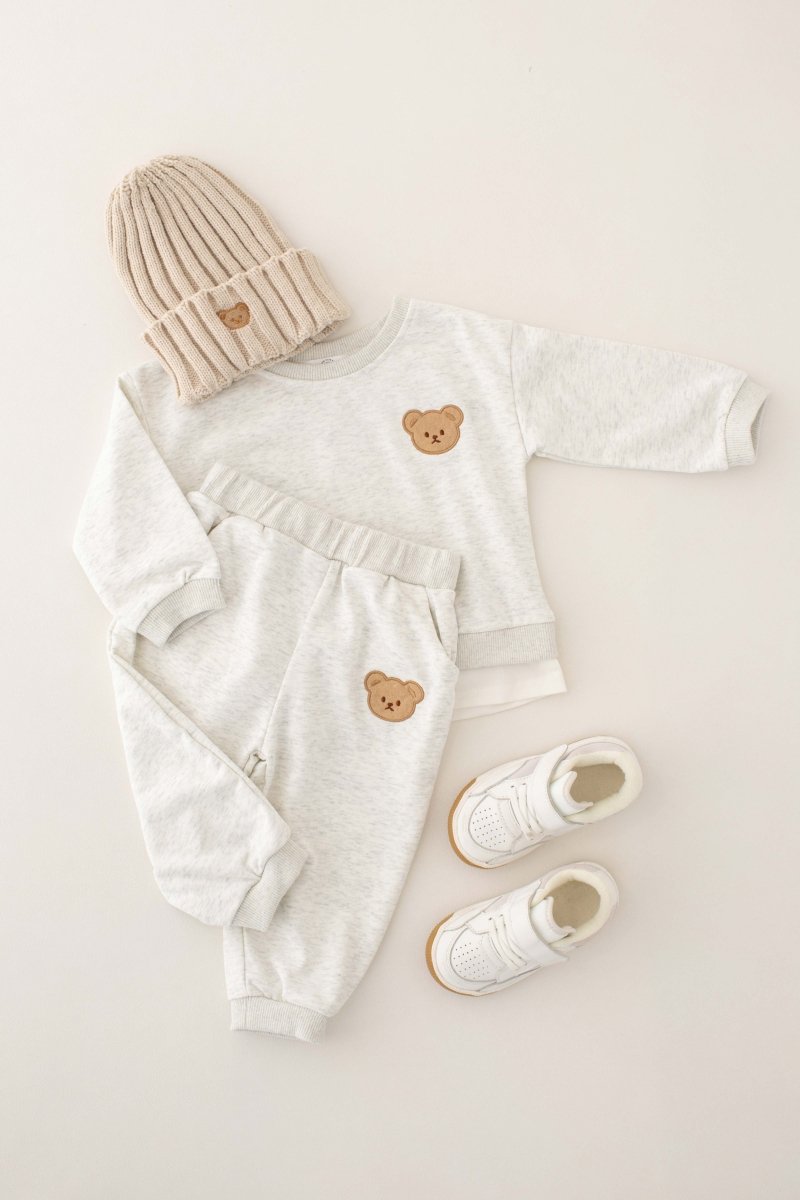 The Bear Colour Tracksuit 100% Cotton - Cozy Crew Club