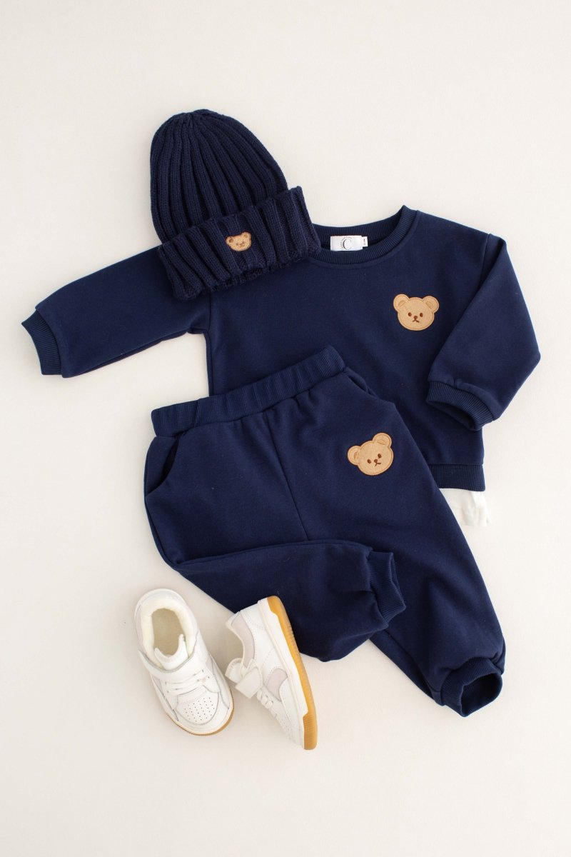 The Bear Colour Tracksuit 100% Cotton - Cozy Crew Club