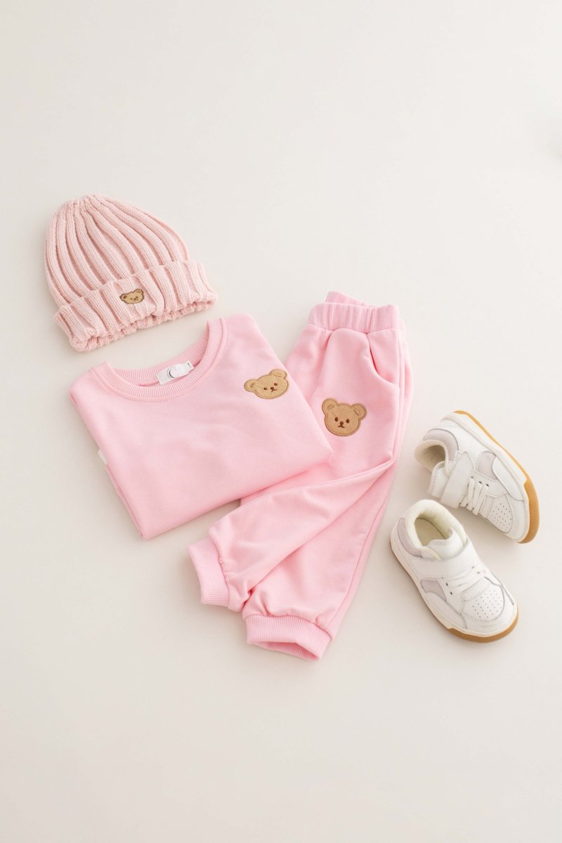 The Bear Colour Tracksuit 100% Cotton - Cozy Crew Club