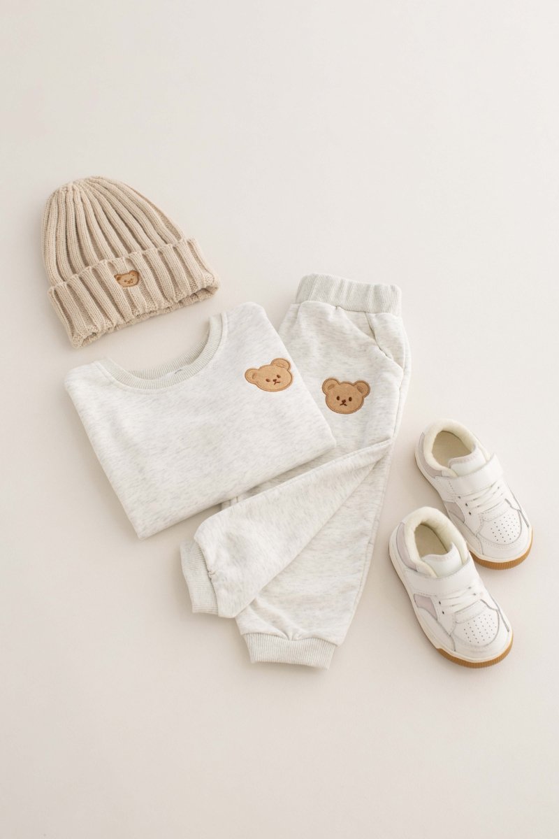 The Bear Colour Tracksuit 100% Cotton - Cozy Crew Club