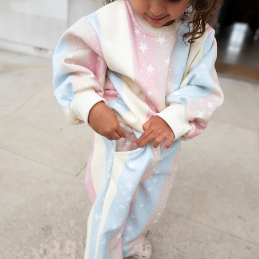 Stardust Tracksuit — White Daisy