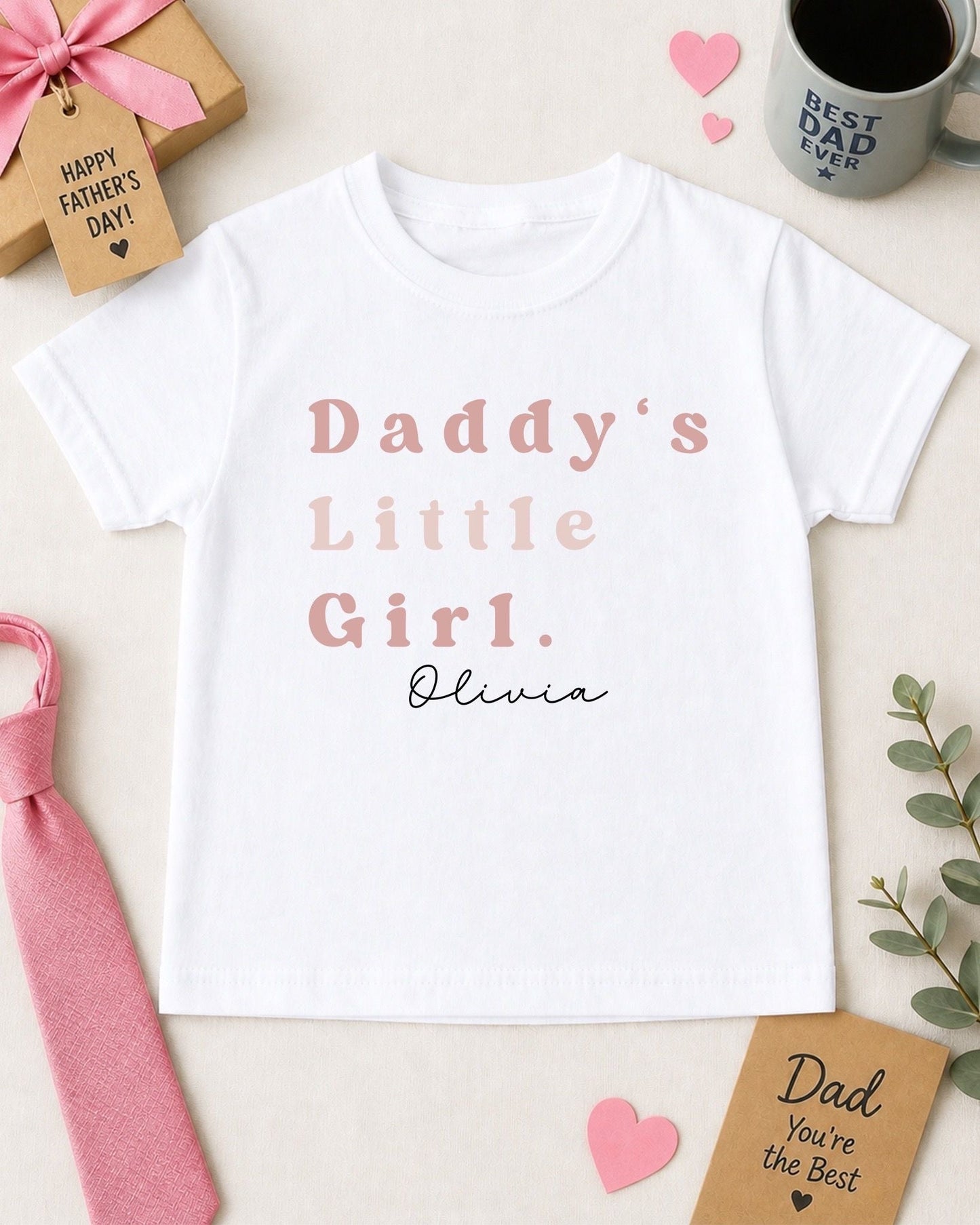 Father's Day T-Shirt - Daddy’s Little Girl Design