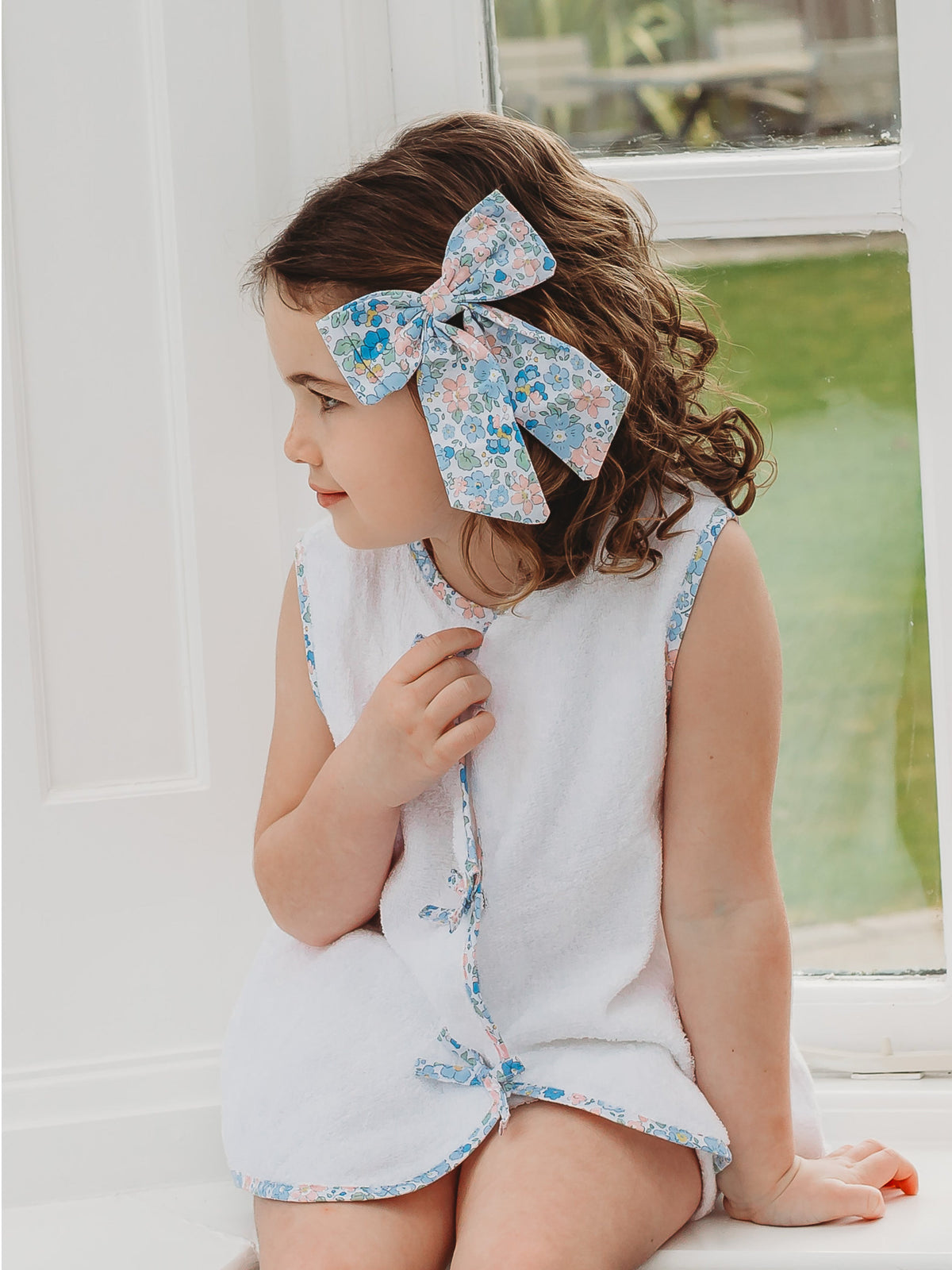 'Betsy' towelling short set - Rose & Albert