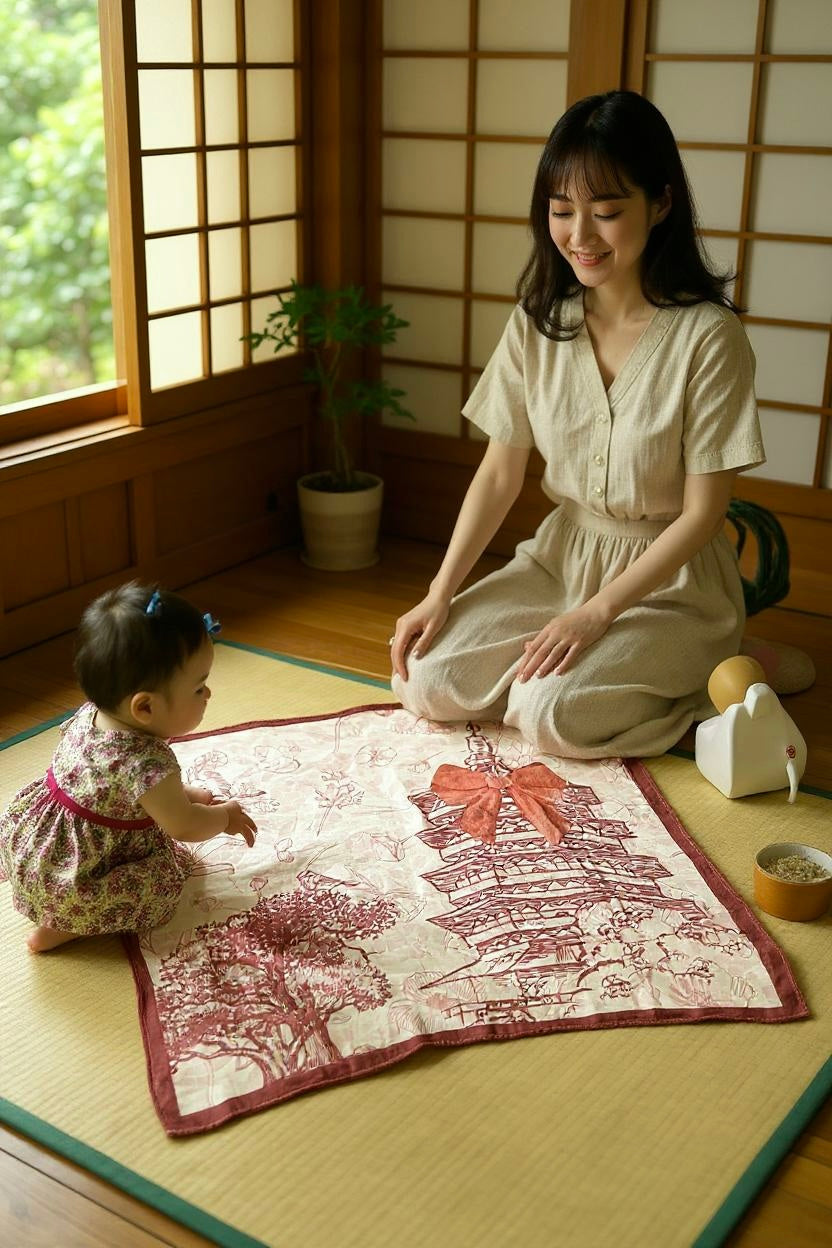 SWADDLE - BORN TO BE WHIMSICAL (RED)
