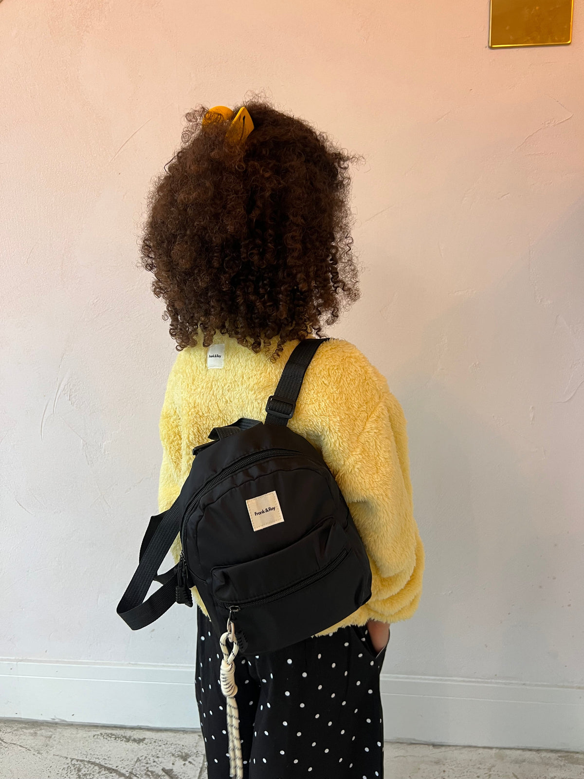 Black Mini Backpack