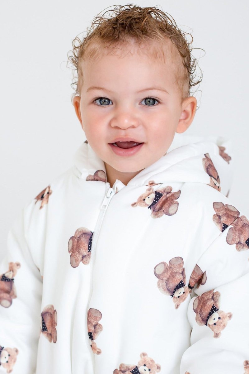 The Bear Puffer Suit with Hood - Cozy Crew Club