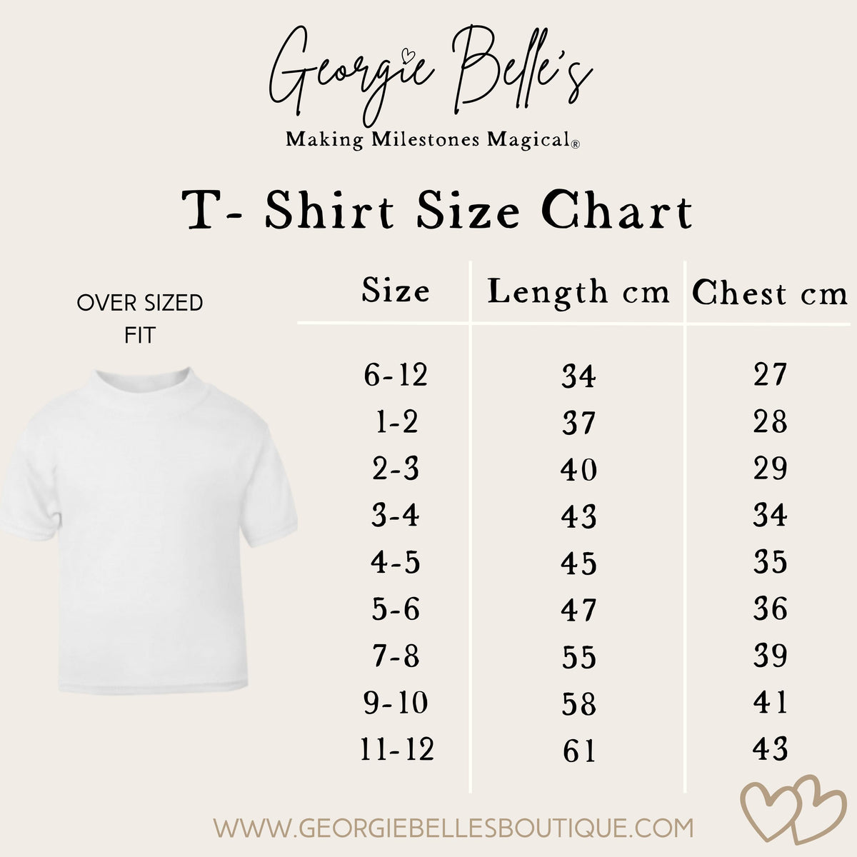 Personalised Mother's Day T-Shirt - Blue Heart Design