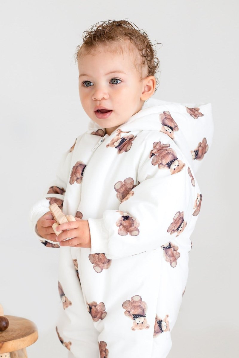 The Bear Puffer Suit with Hood - Cozy Crew Club