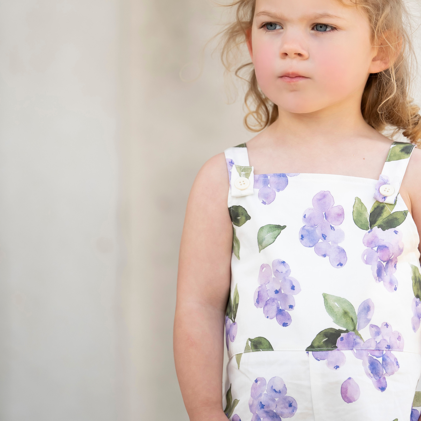 Grape Dungarees sample