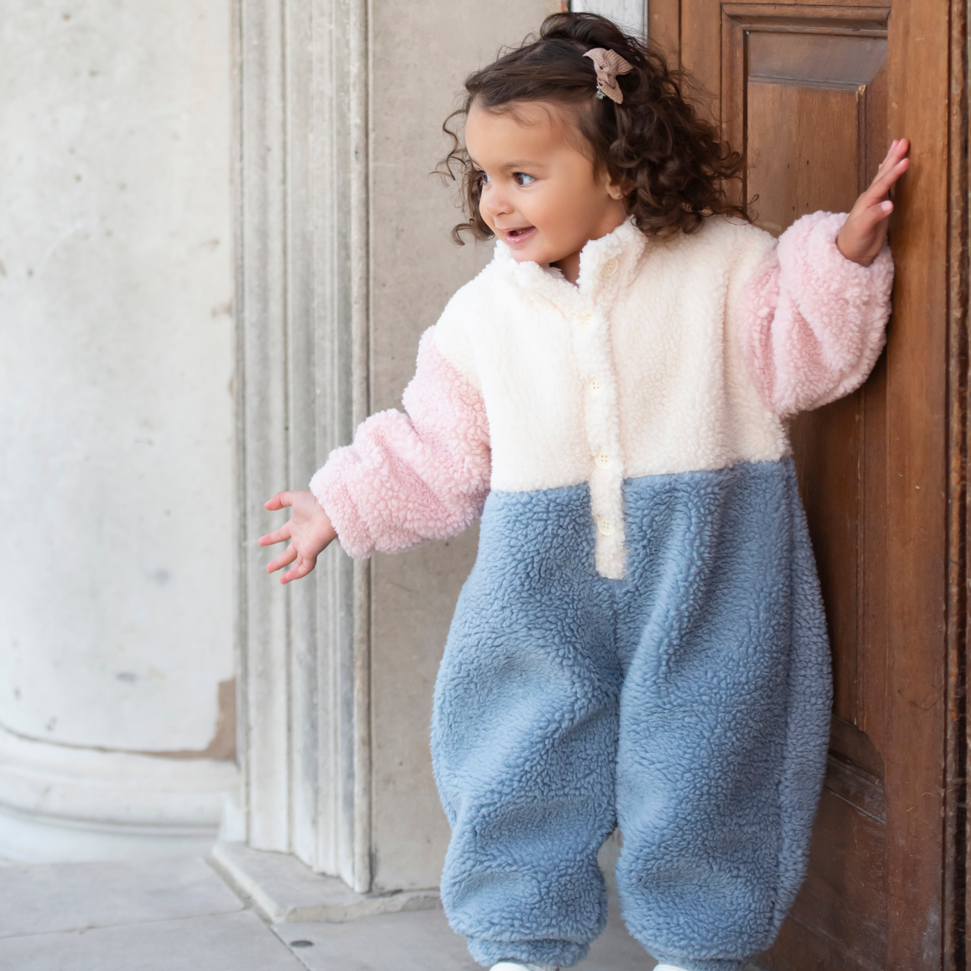 Flossie Fleece Romper