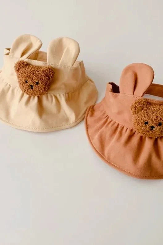 The Bear Visor Hat For Little Heads - Cozy Crew Club