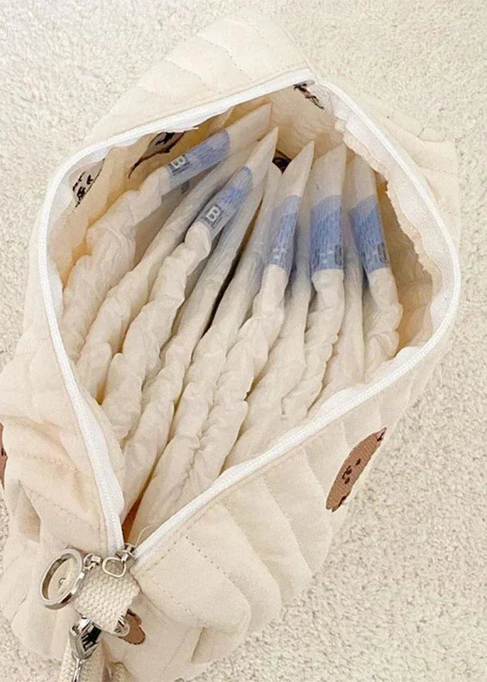 Teddy Grab & Go Bag Personalised