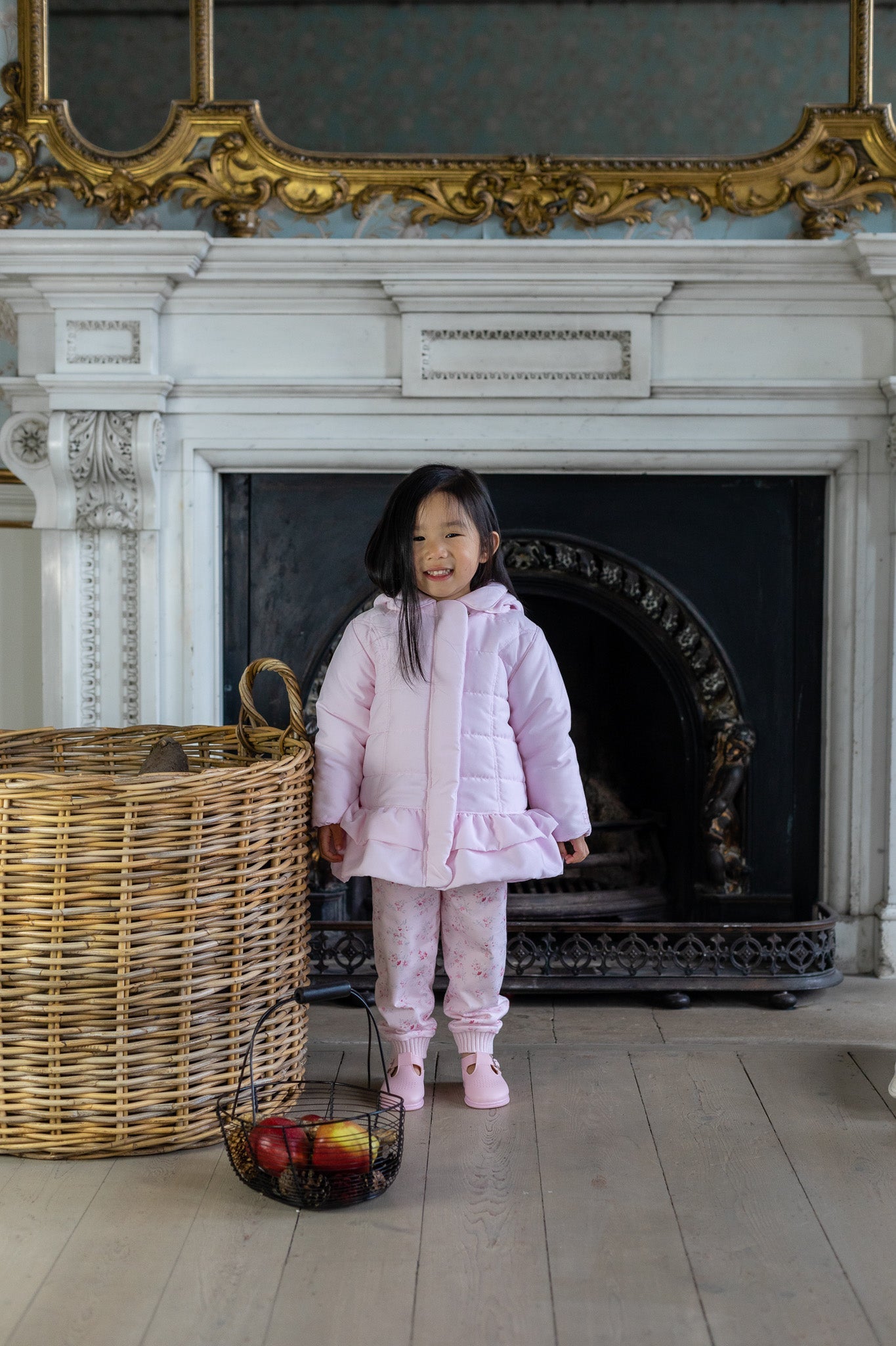 Emile et Rose 'Corina' pink padded hooded jacket - Rose & Albert