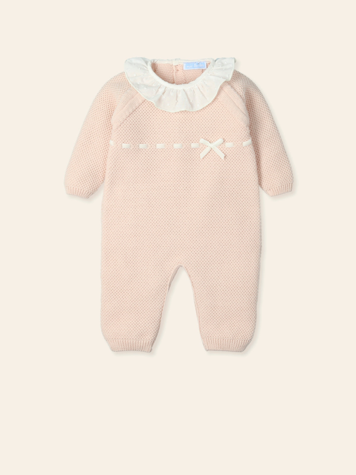 Mac Ilusion nude pink knitted romper