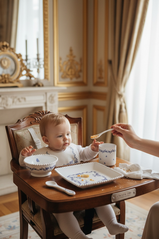 Le Petit ‘Porcelain’ bib