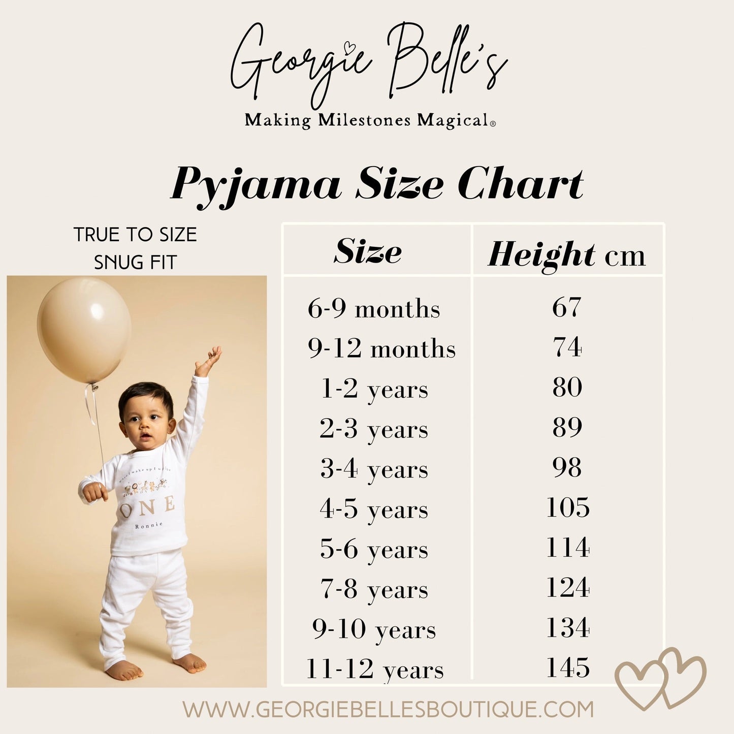 Personalised Pink Stripe Birthday Pyjamas - Pink Swan Number Design
