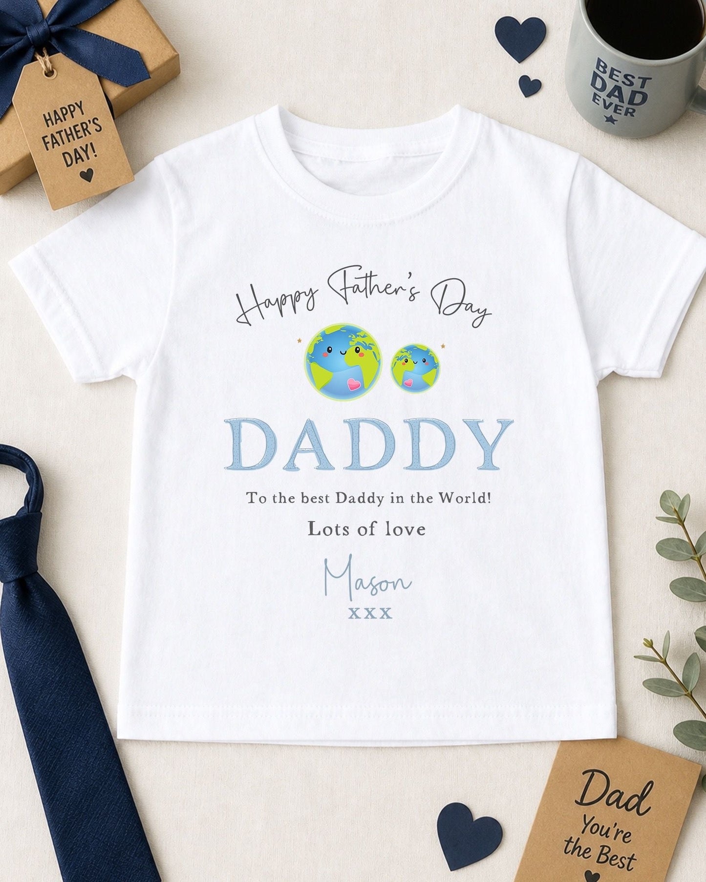 Father's Day T-Shirt - World Design