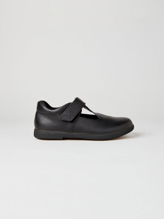 Astro Junior Kids' Shoe Black with Black Sole Side