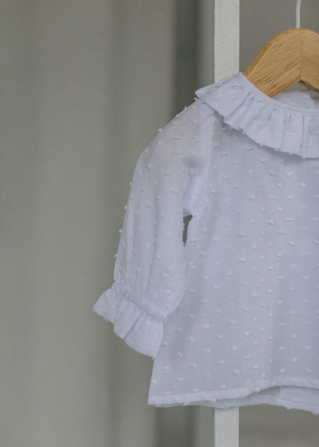 Dotted Swiss Blouse