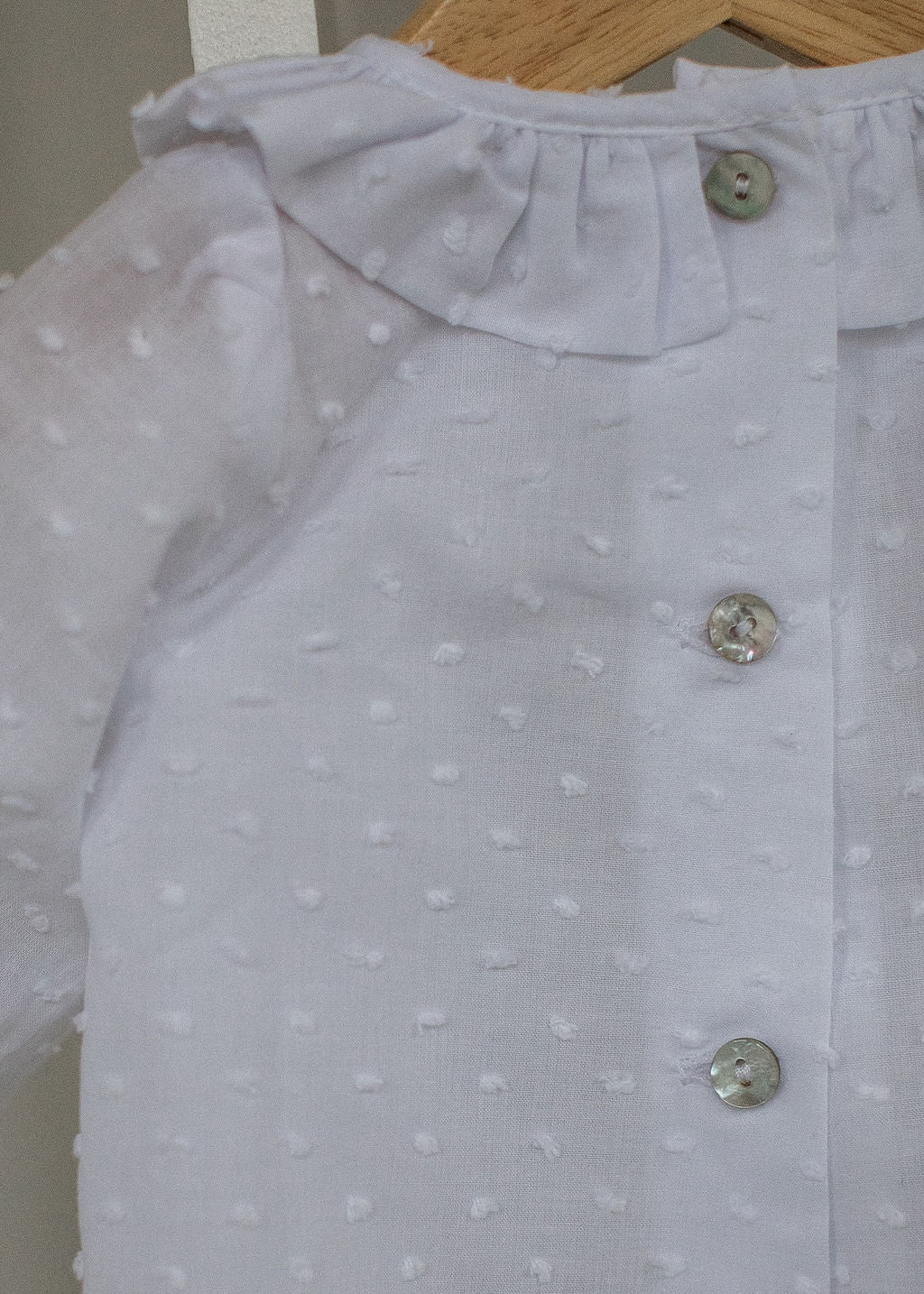 Dotted Swiss Blouse