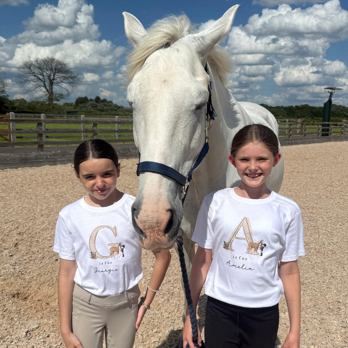 Personalised Children's Gifting T-Shirt | Horse / Pony Design