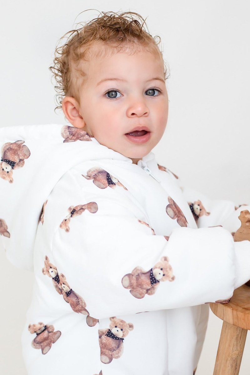 The Bear Puffer Suit with Hood - Cozy Crew Club