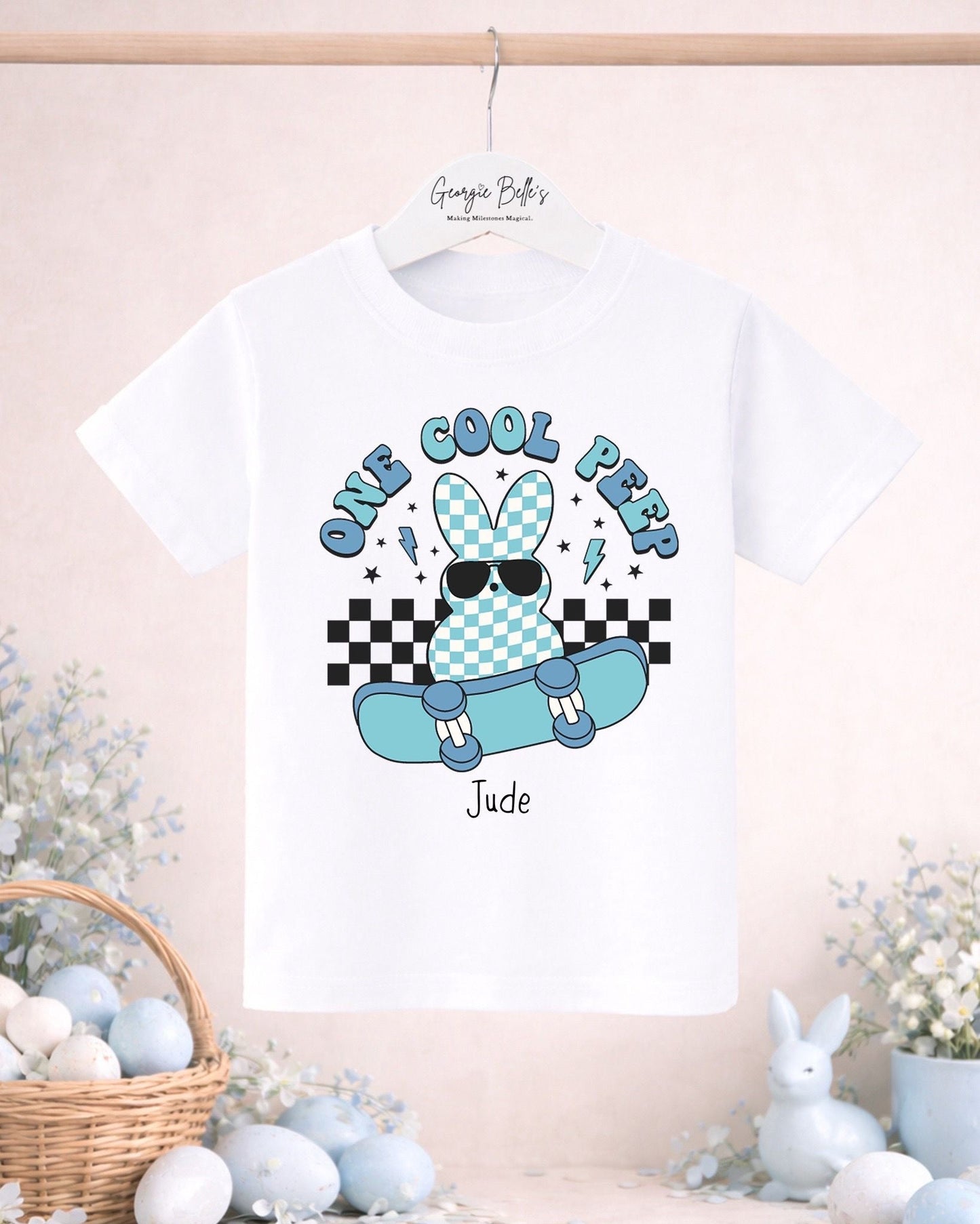 Personalised Easter T-Shirt - One Cool Peep Design