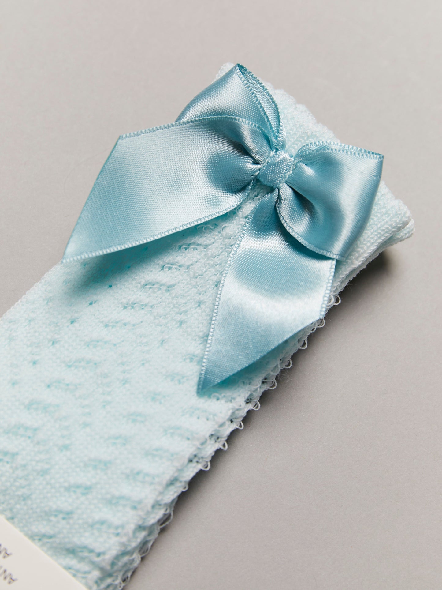 Meia Pata satin bow socks - Rose & Albert