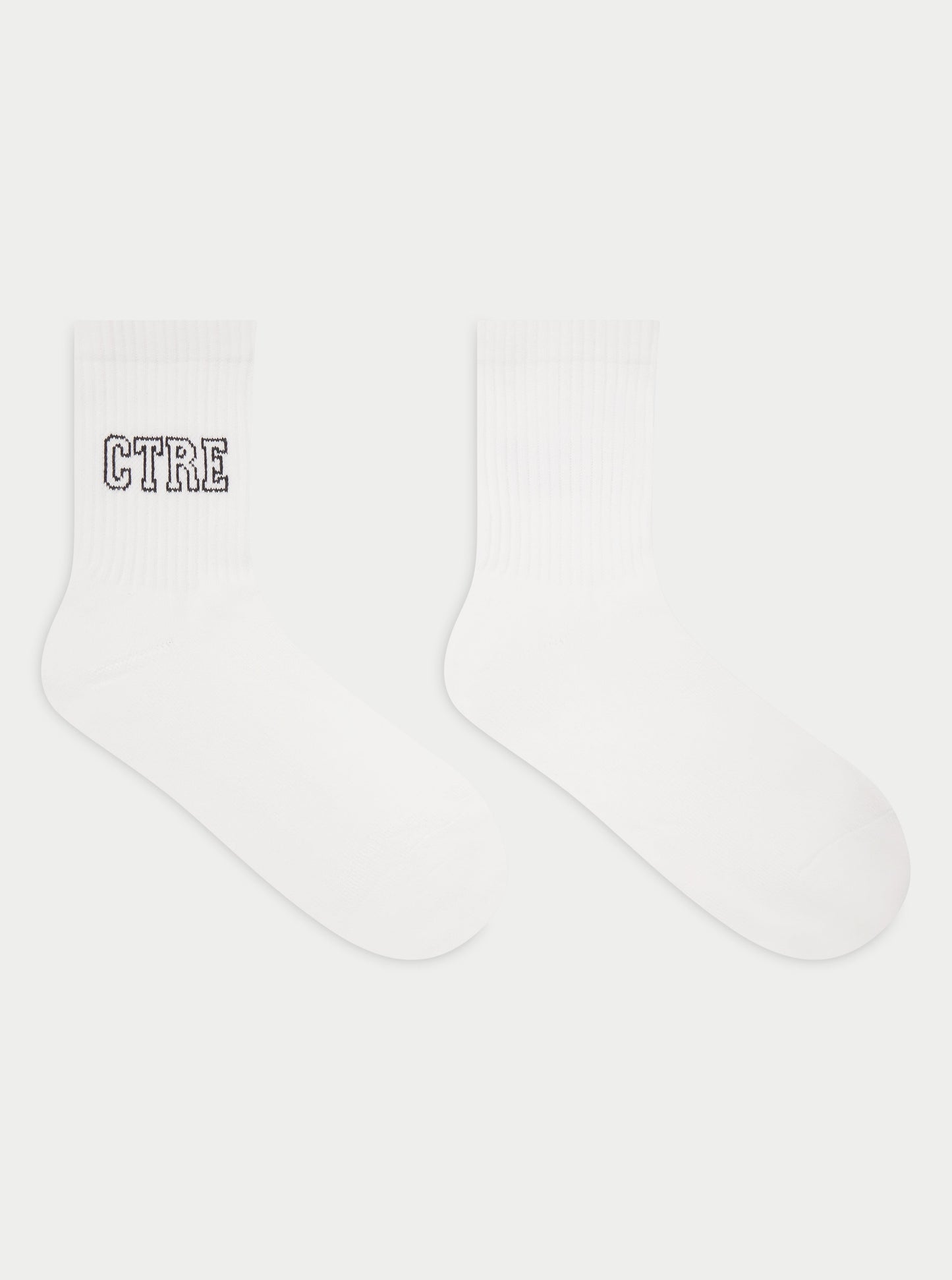 CTRE OUTLINE SPORT SOCK - WHITE