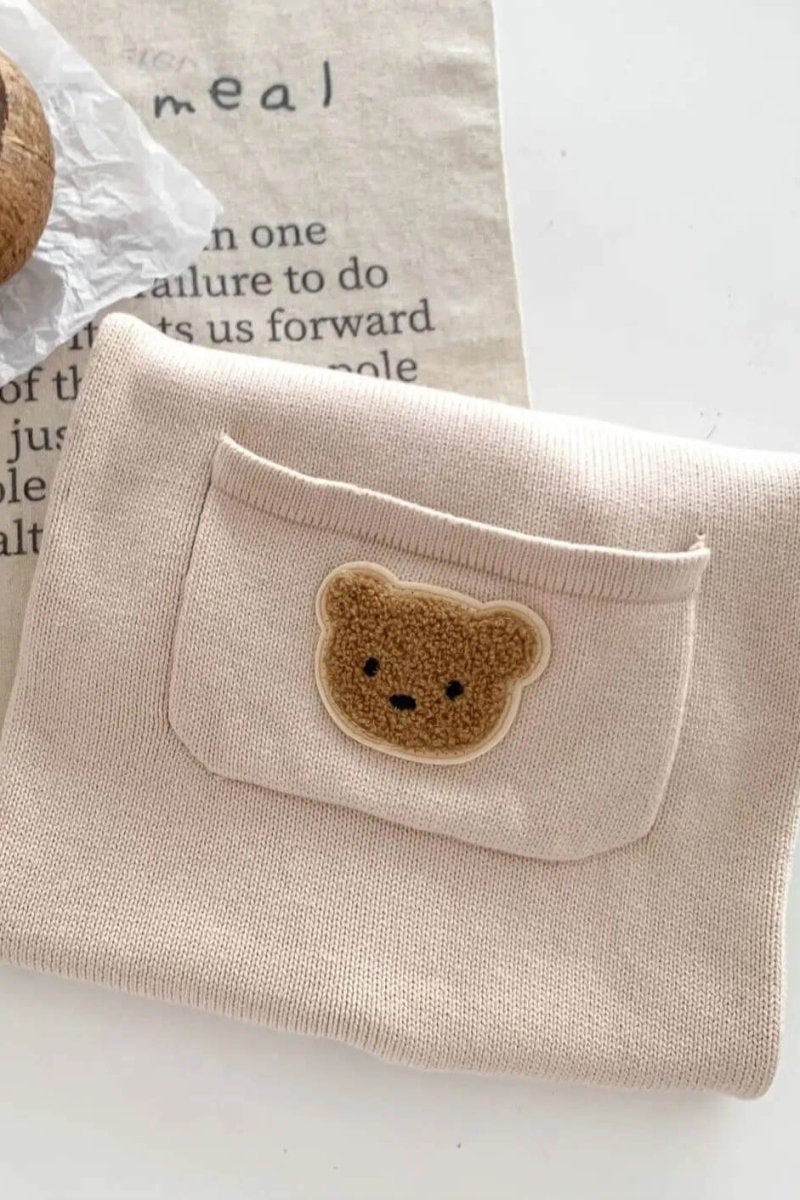 Waffle Bear One Piece Playsuit - Cozy Crew Club